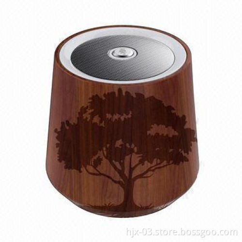 Bluetooth Speaker with Wood Material